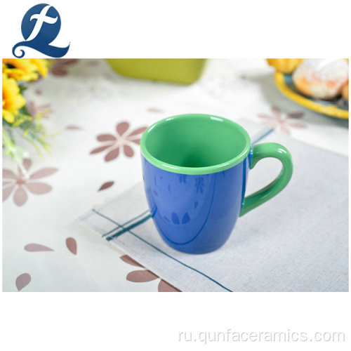 Керамическая кофейная чашка ручной работы с росписью по индивидуальному заказу